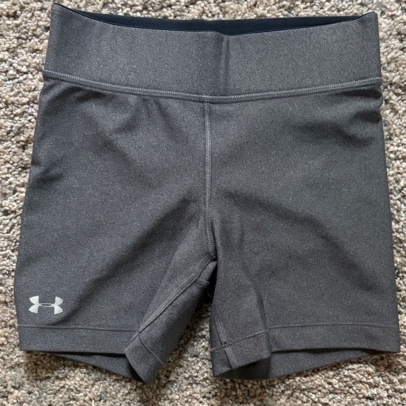 Under Armour Pants - Under Armour Women's Charcoal Athletic Shorts